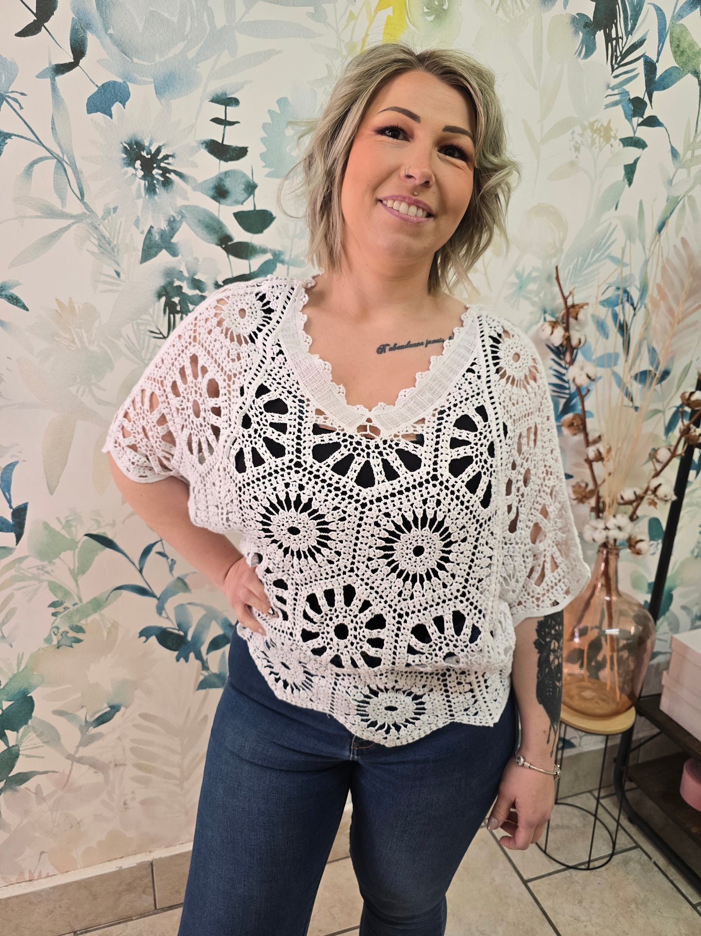 Top crochet Iris