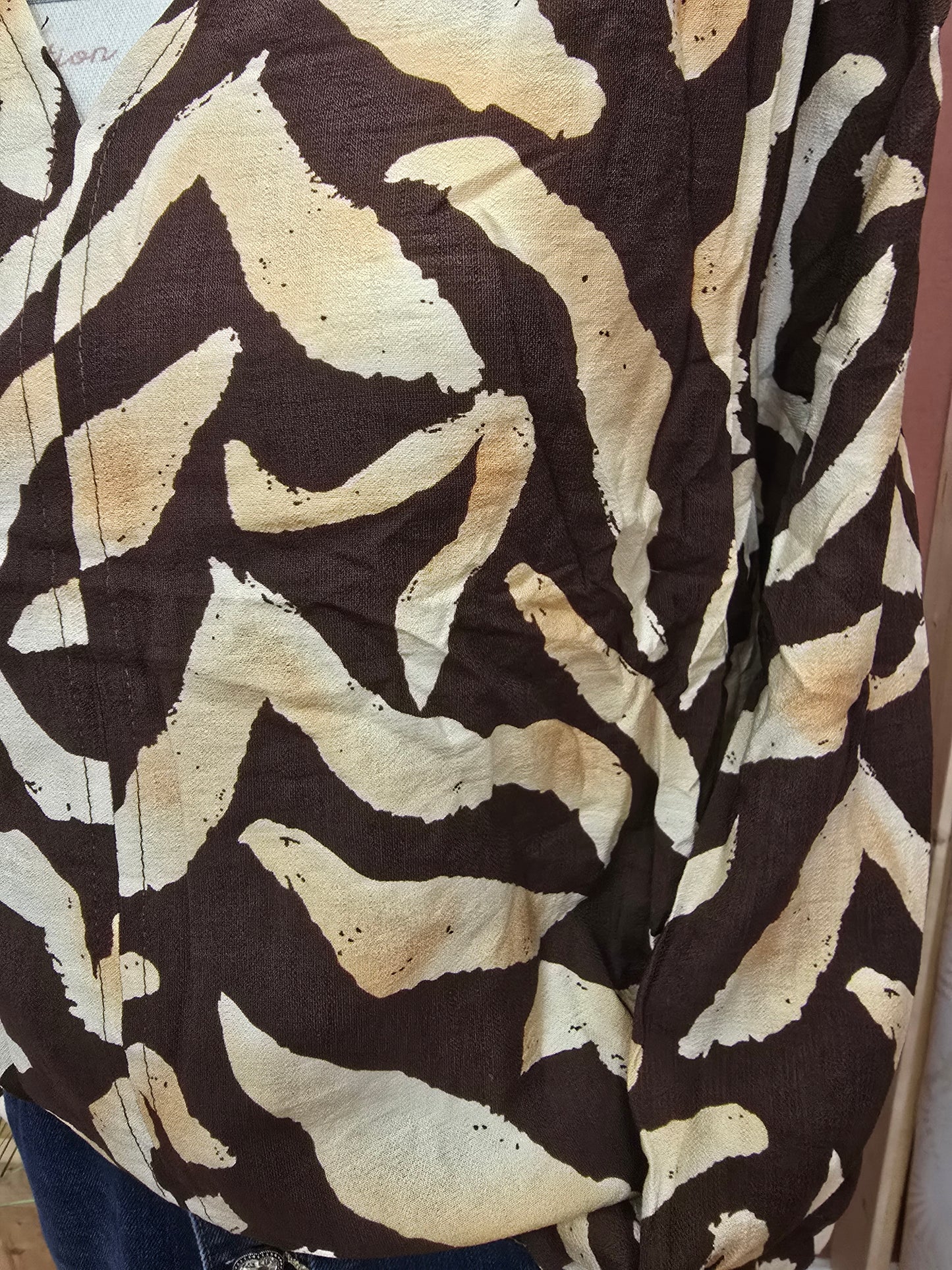 BLOUSE KEALA CHOCOLAT