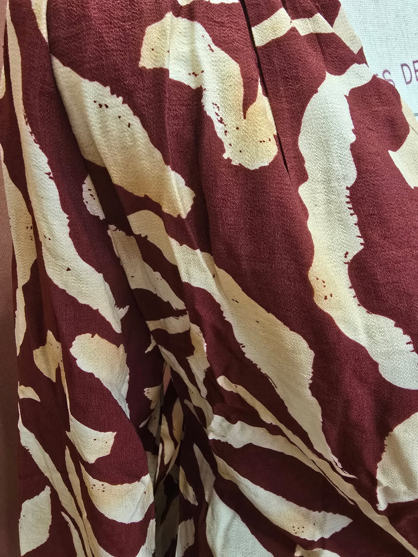 BLOUSE ZAINA BORDEAUX