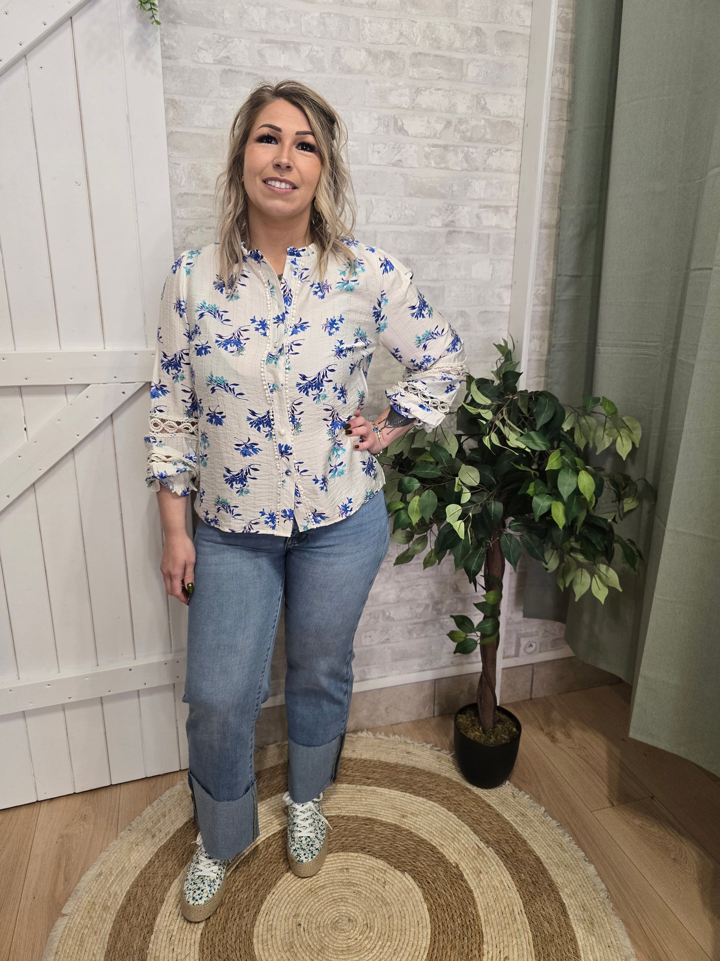 BLOUSE PIVOINE