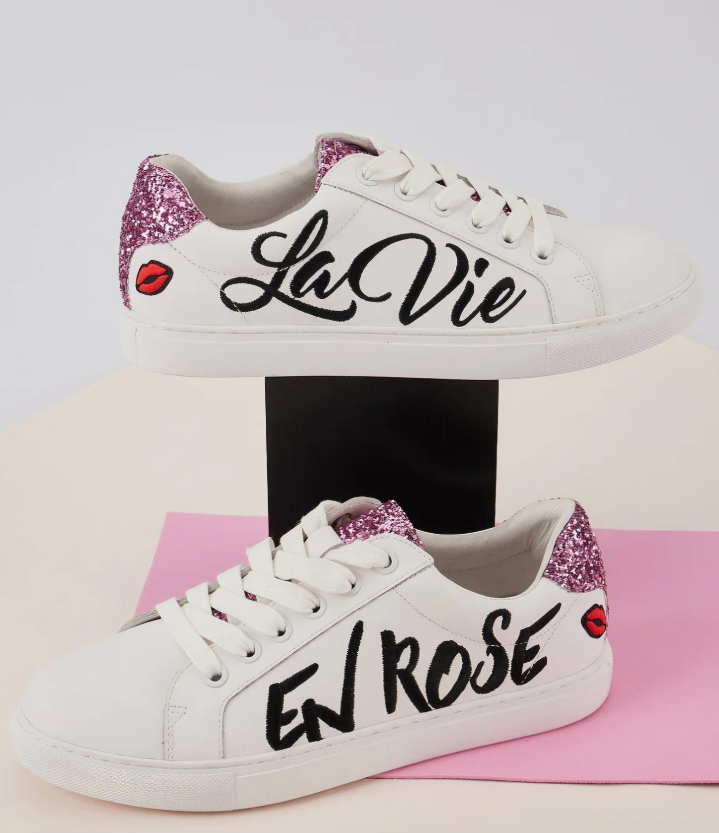 Baskets La vie en rose