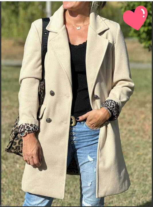 MANTEAU MAGNOLIA BEIGE