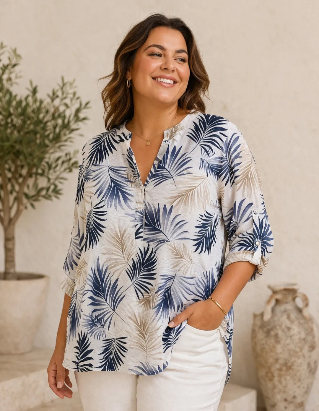 BLOUSE CECILE BLEU